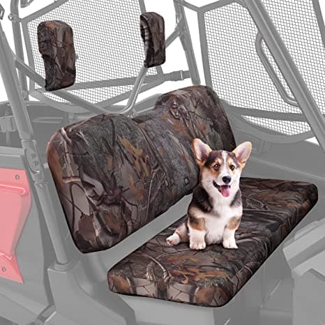 Kemimoto Camo Front Seat Cover for Honda Pioneer 1000 2016‑2025