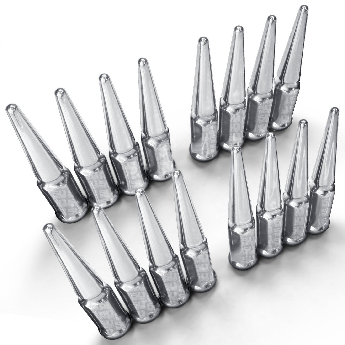 Spike Lug Nuts for Polaris RZR XP1000 & Can‑Am X3 – 16‑Pack