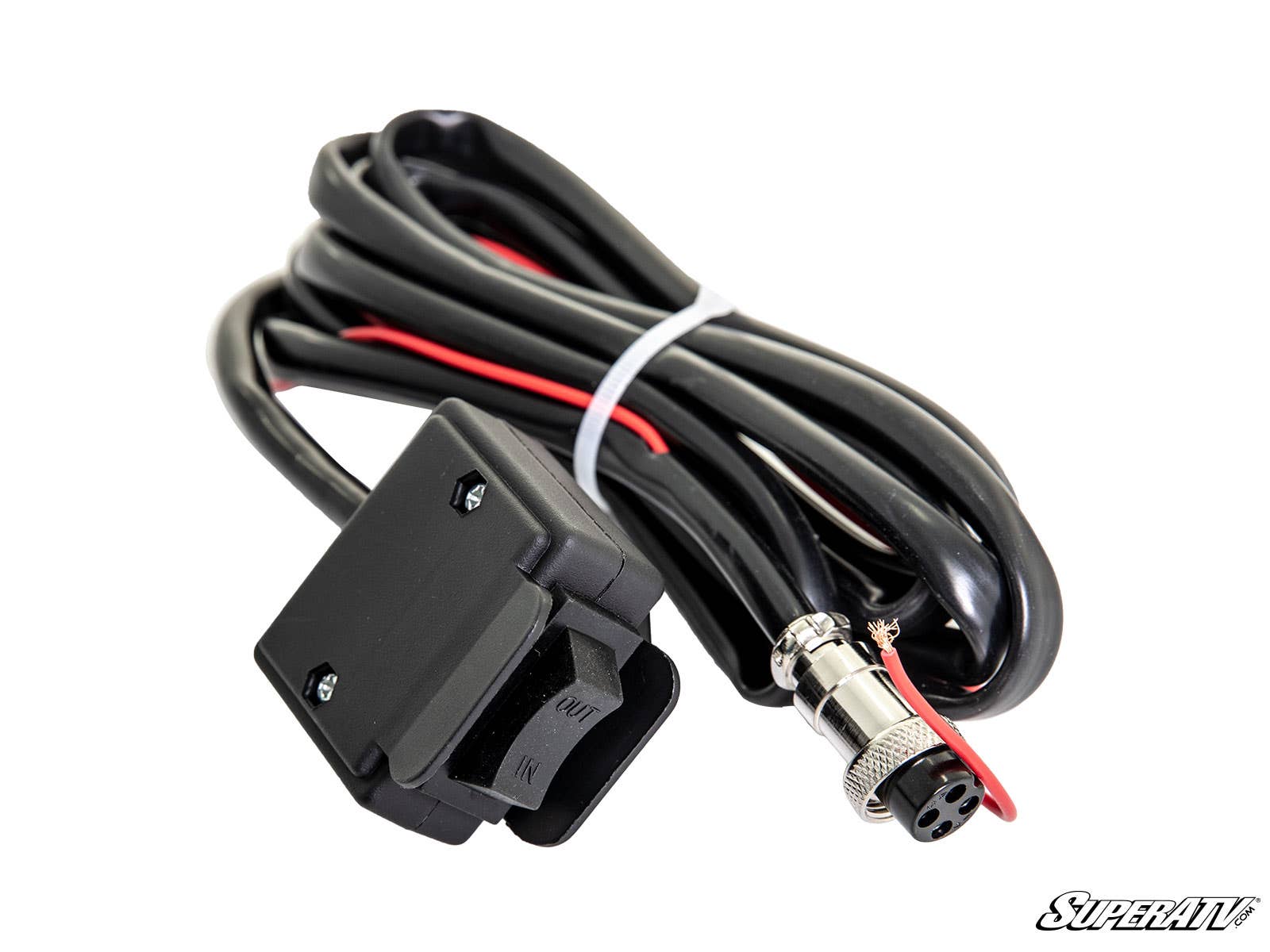 SuperATV Winch Rocker Switch Heavy‑Duty Dash Mount Style A
