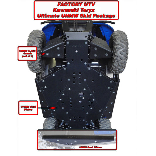 Kawasaki Teryx & Teryx 4 UHMW Ultimate Skid Package
