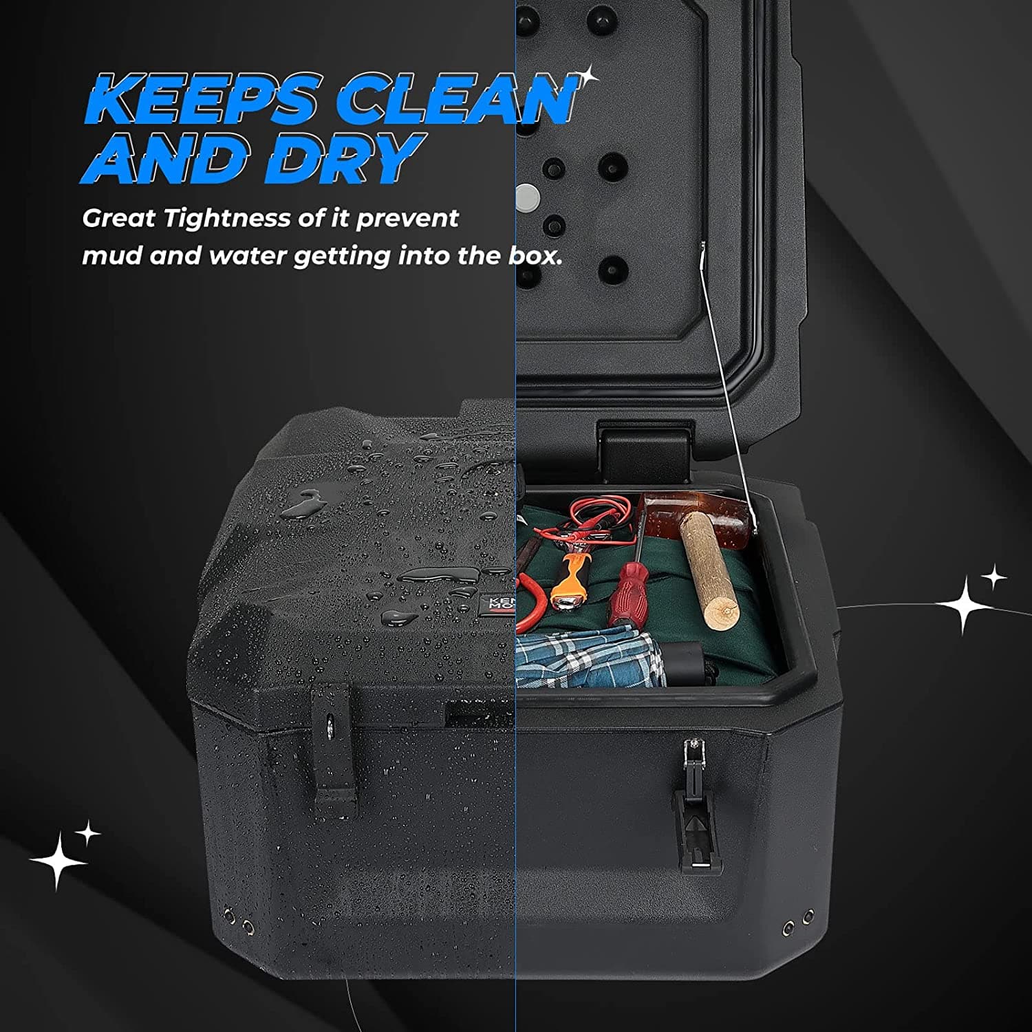 56L Storage Box for Talon 1000X/ 1000R/RZR XP 1000/ Maverick X3