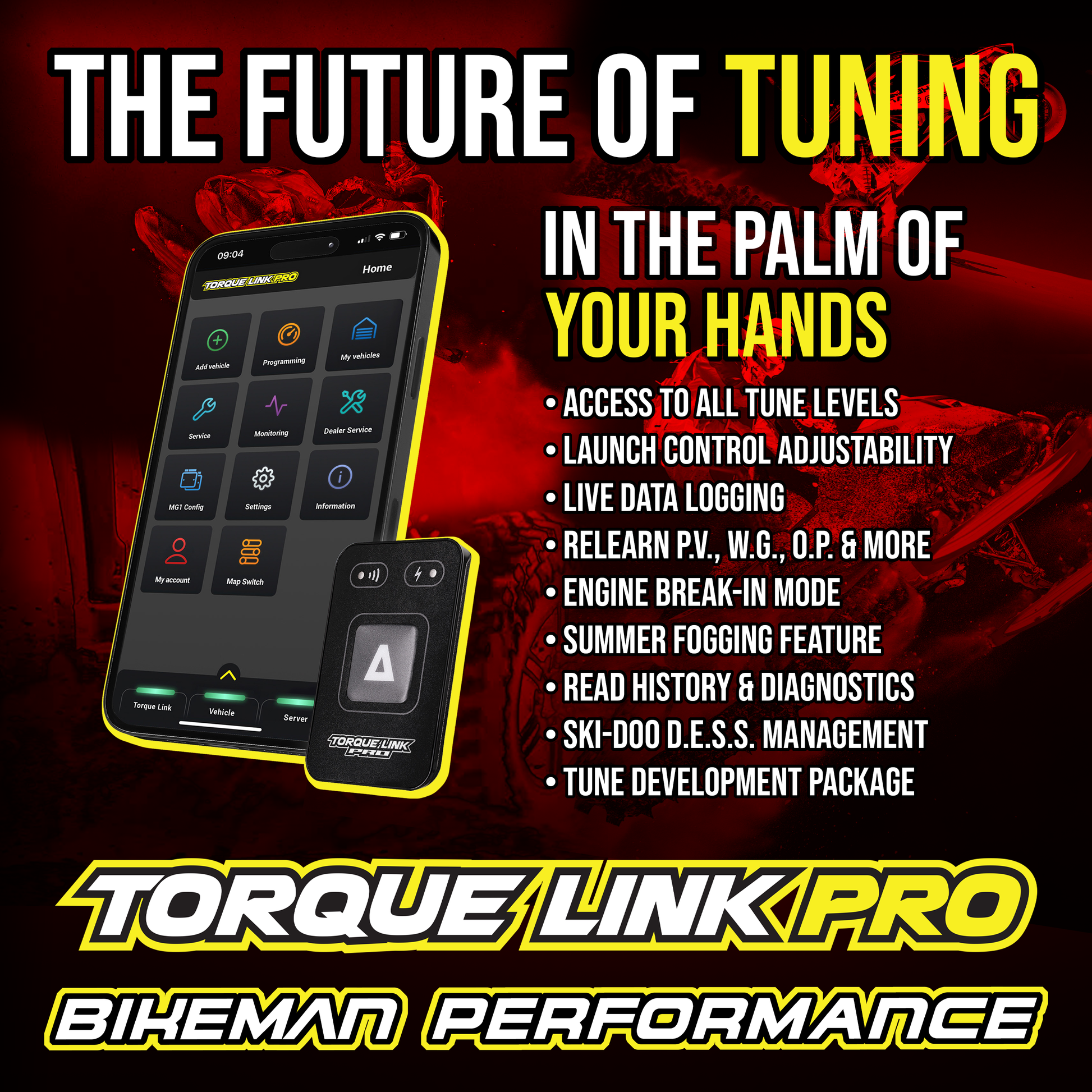 Bikeman Performance Torque Link ProDigital Tuning License