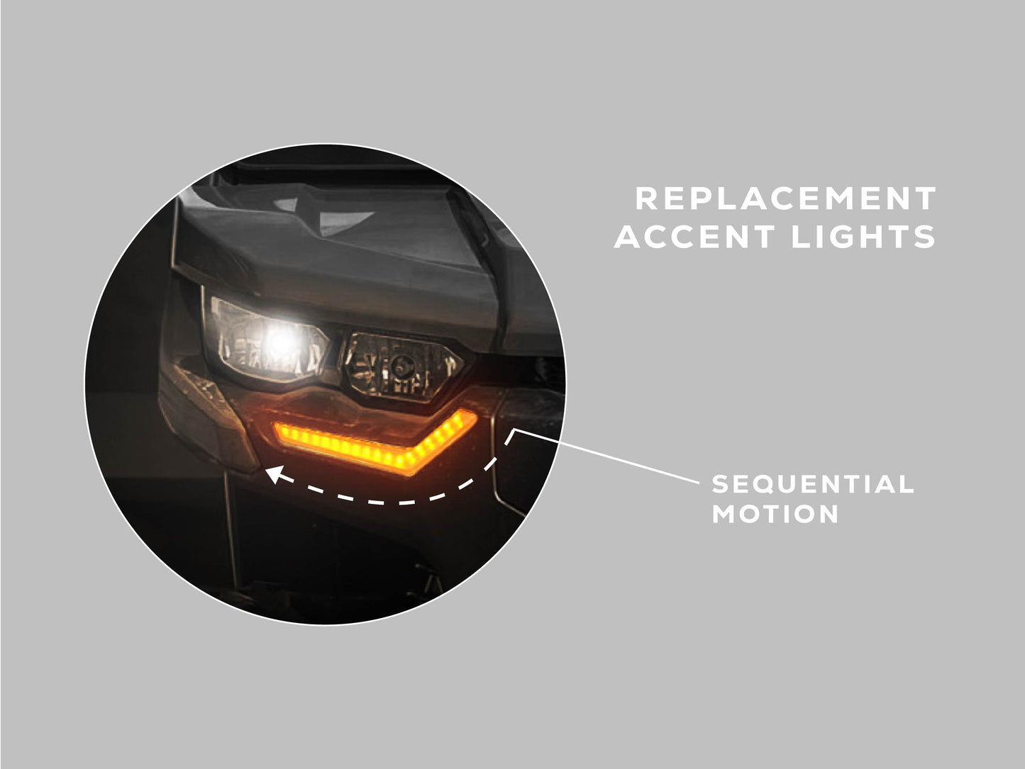 Can Am Defender Signal Pro Replacement Signature Lights by WD Electronics 2019+