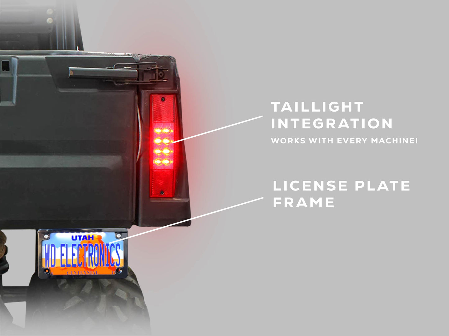 WD Electronics Signal Pro Combo Headlights Auxiliary Lights for 2018+ Polaris Ranger XP 1000 Northstar