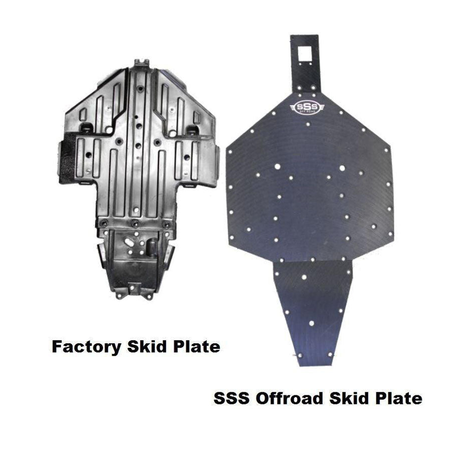 Ultimate UHMW Full Skid Plate for Polaris RZR Trail 570 Offroad Protection