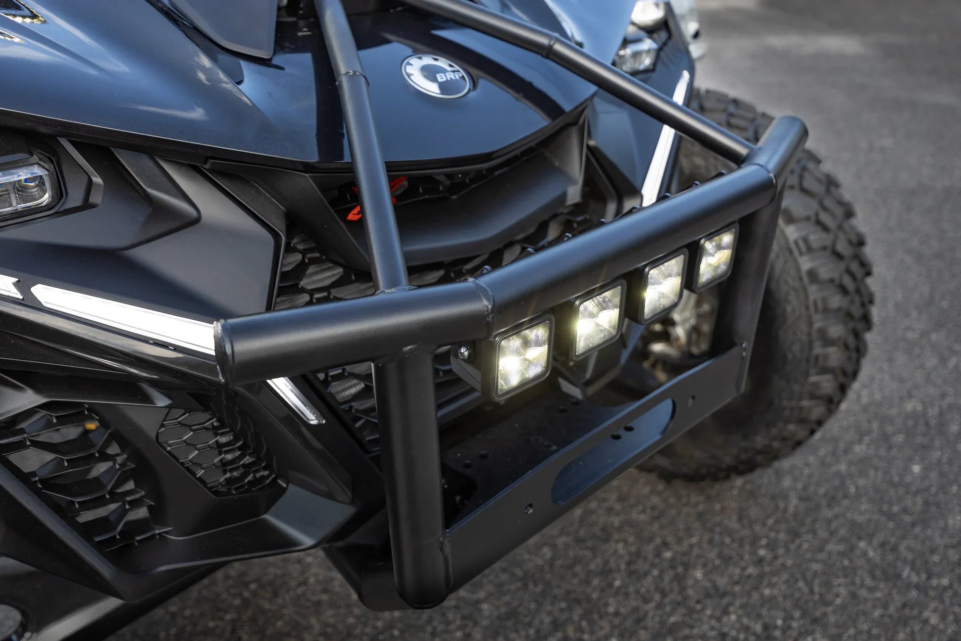 MBRP Steel Front Race Bumper Kit for Can‑Am Maverick R