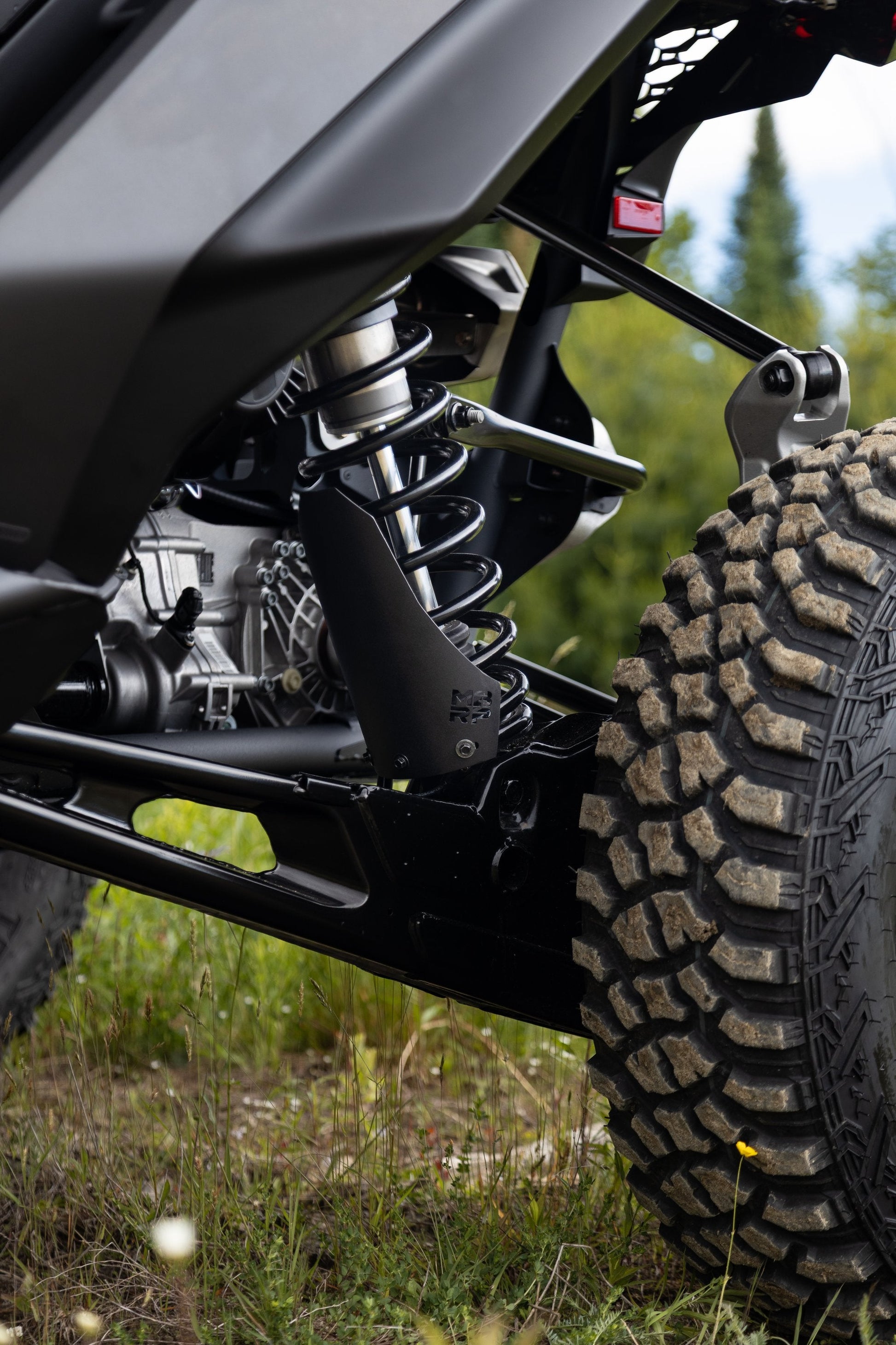 MBRP Black-Coated Aluminized Steel Shock Guards
