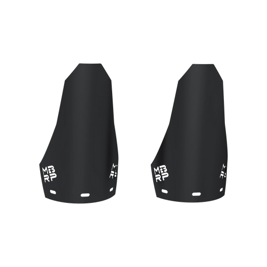 MBRP Black-Coated Aluminized Steel Shock Guards