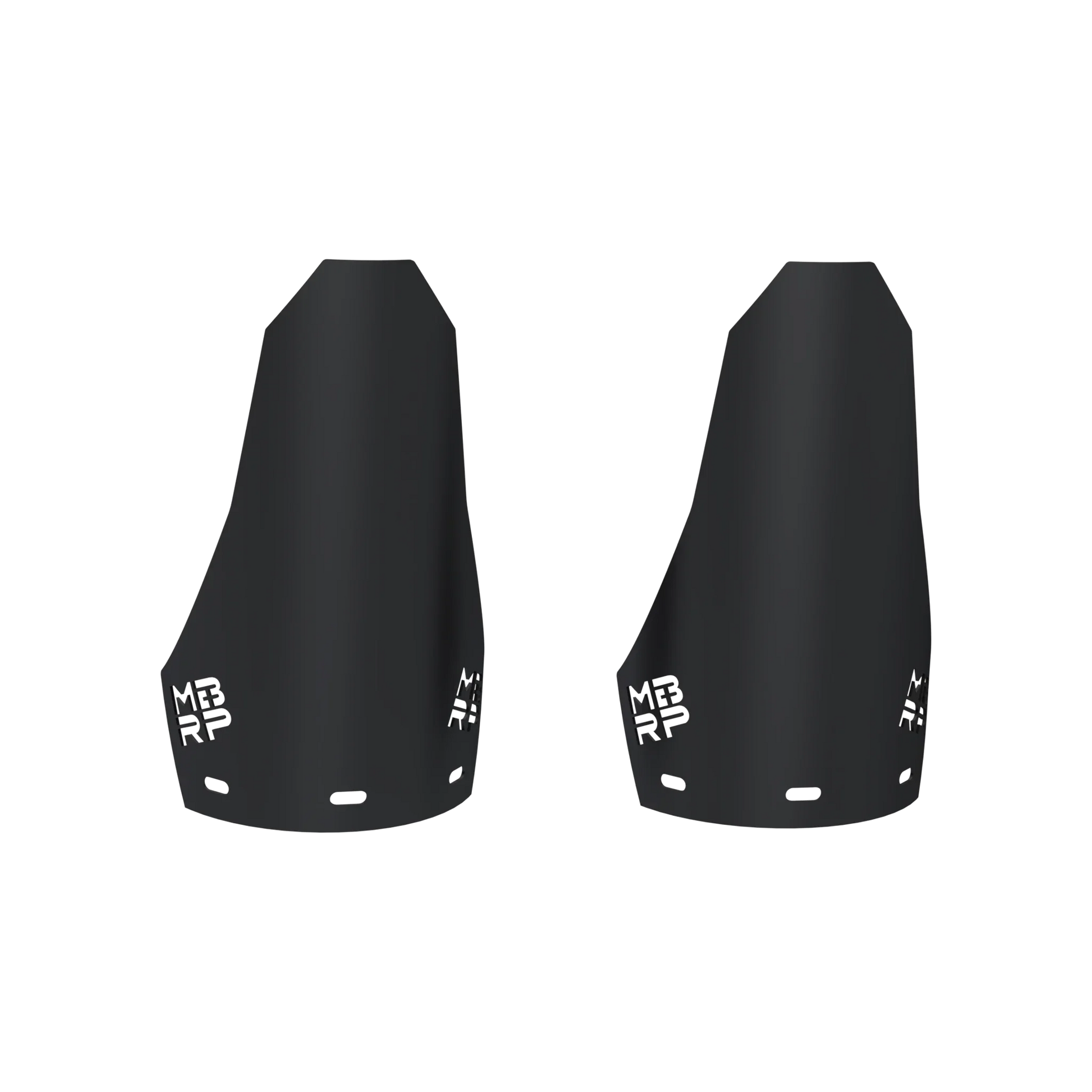 MBRP Black-Coated Aluminized Steel Shock Guards for Can‑Am Maverick