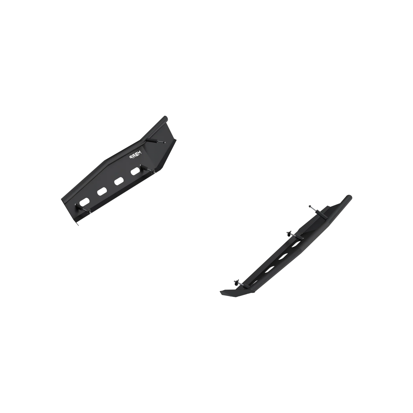 MBRP Black-Coated Steel Rock Slider Kit 2024-2026 Can-Am Maverick R