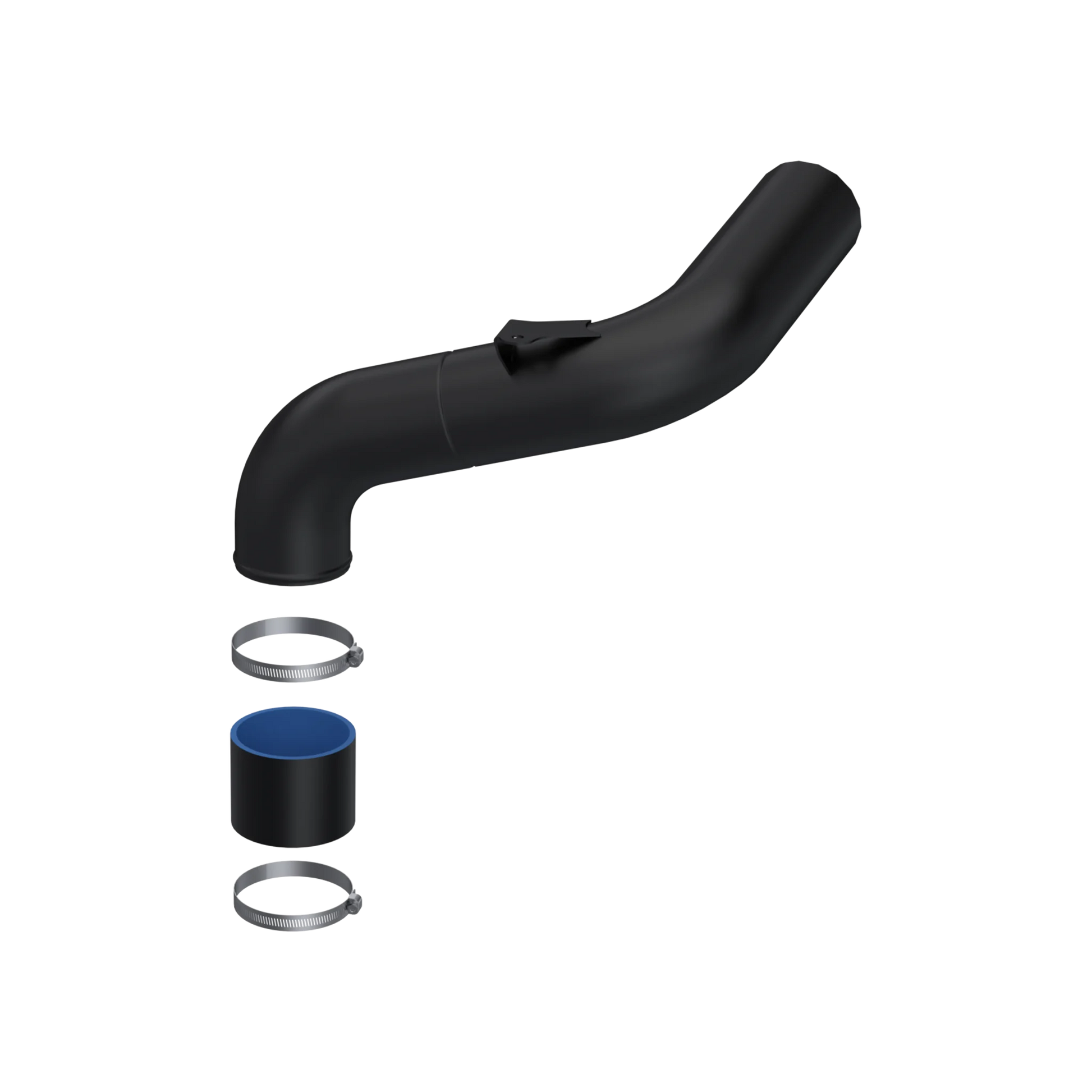 Black-Coated 3.5 Inch Clutch Vent Tube Assembly VT-9502