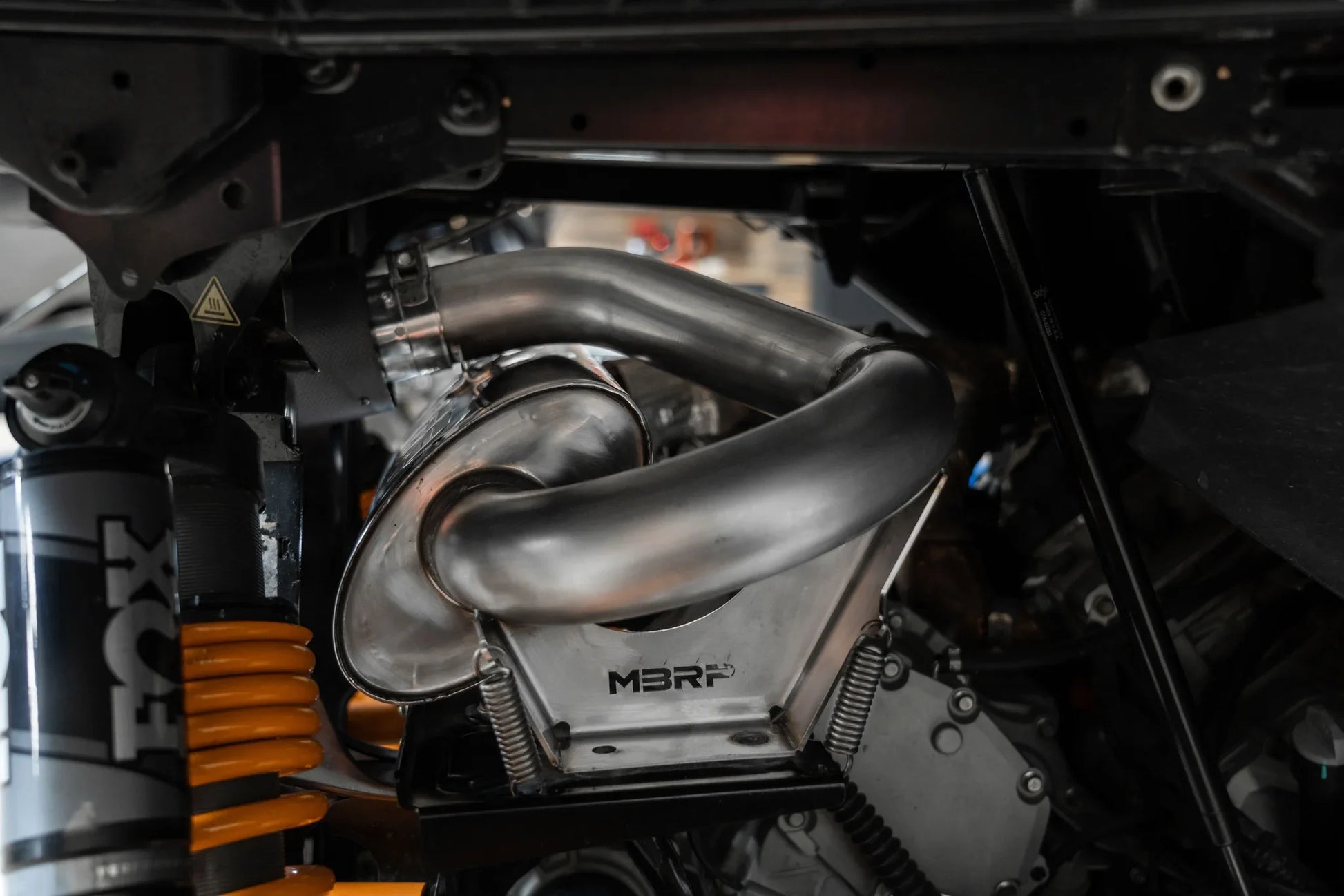 MBRP Performance Series Slip-On Exhaust for 2021-2026 Can-Am Commander 1000R