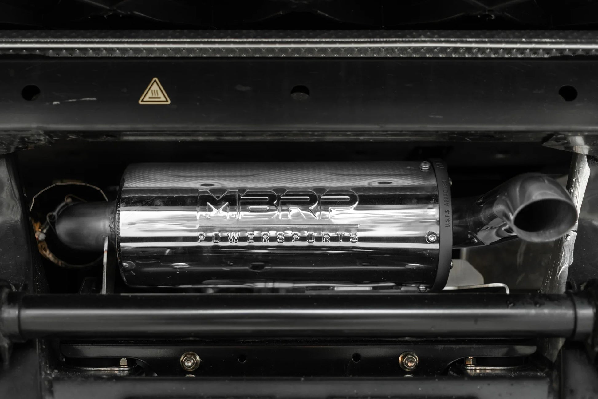MBRP Performance Series Slip-On Exhaust for Can‑Am Defender HD9 2024