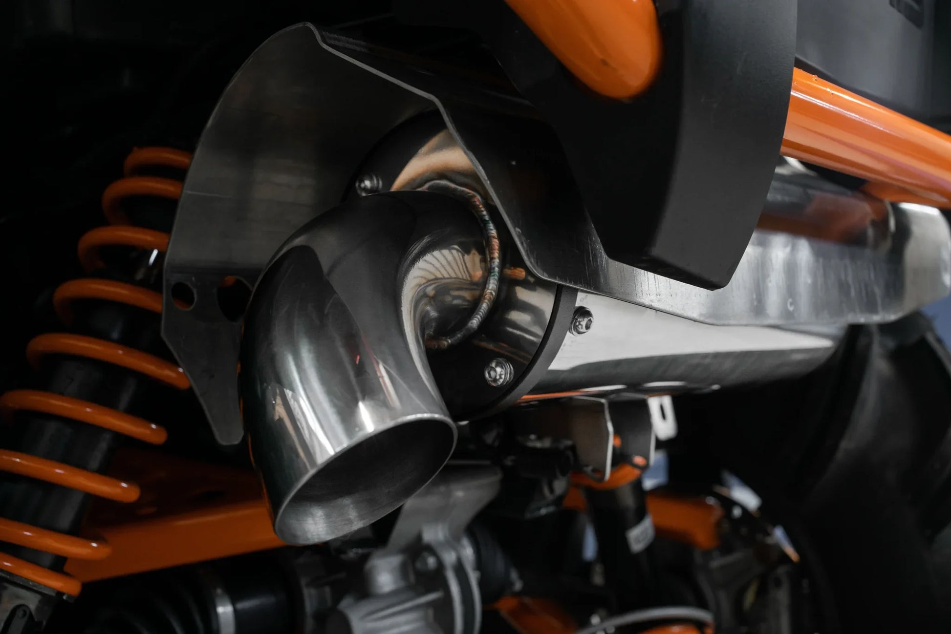 MBRP Performance Slip-On Exhaust for 2017 Polaris Sportsman