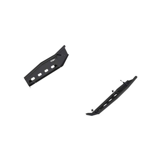 Black-Coated Steel Rock Slider Kit for 2024-2026 Can-Am Maverick R