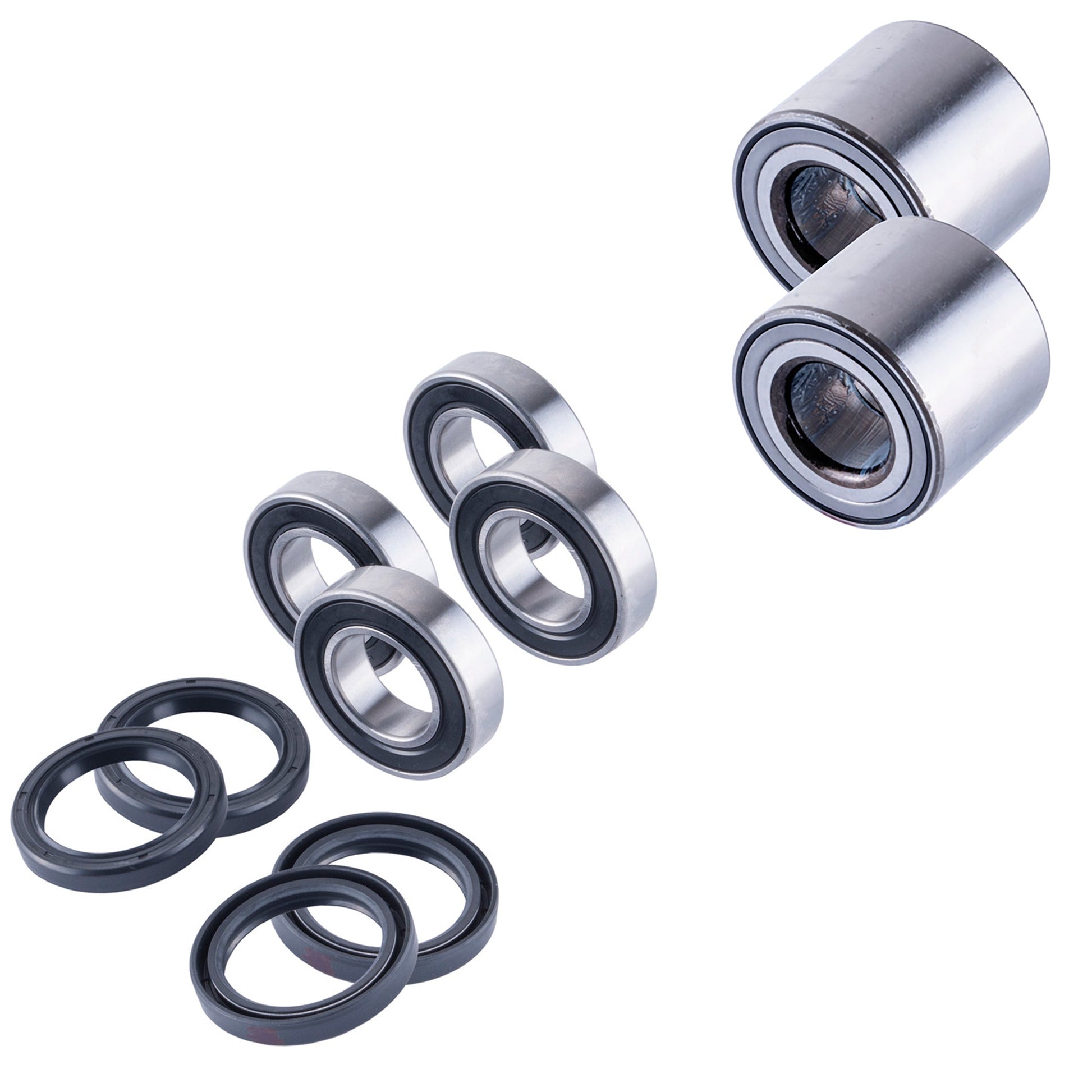 4XPRO Suzuki QUV 620 Front Rear Wheel Bearings Seals Kit