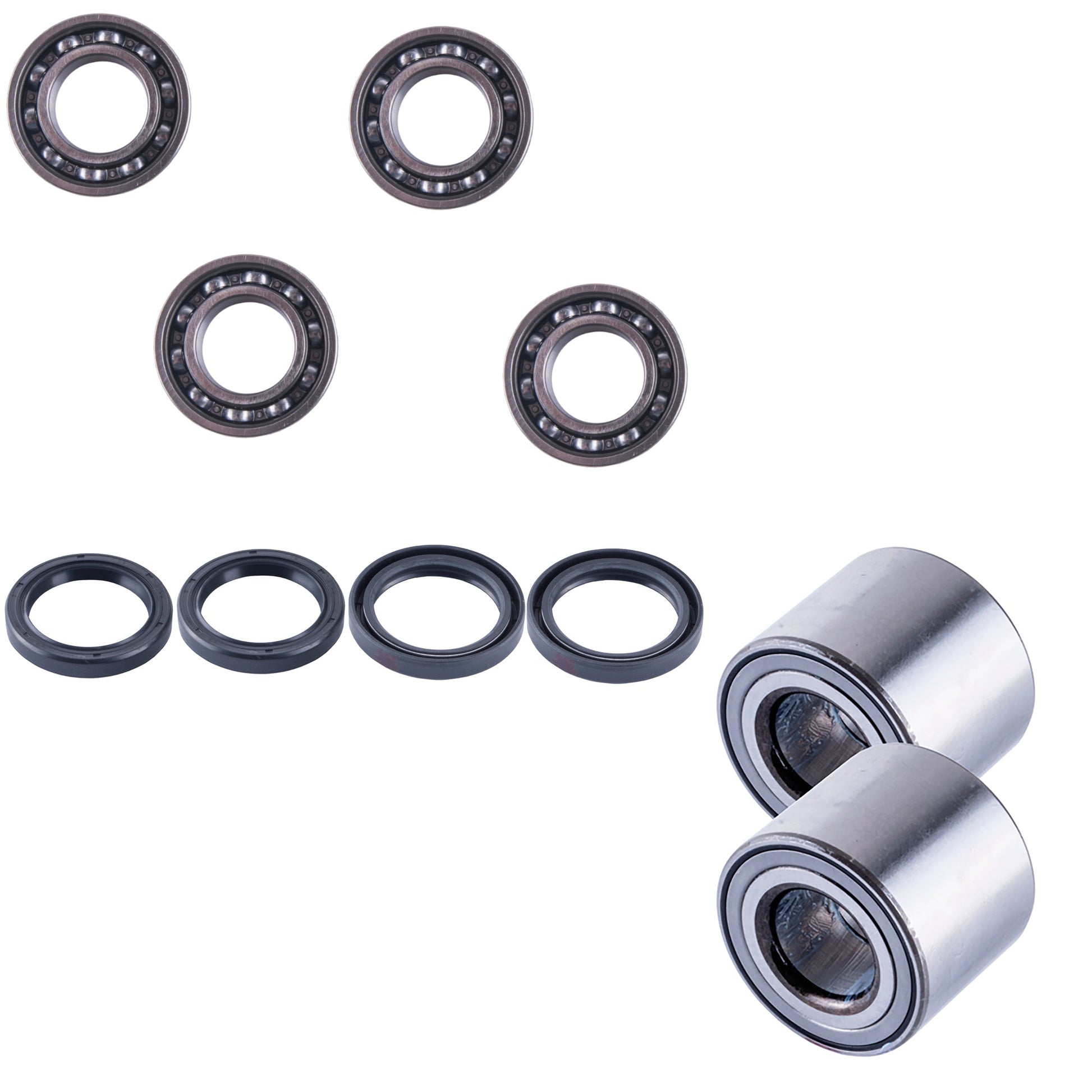 Kawasaki Mule 4000 Front & Rear Wheel Bearing Set