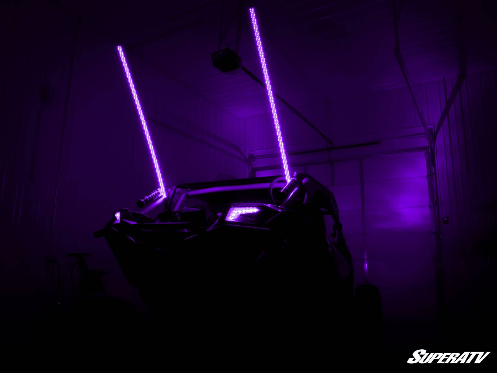 SuperATV RGB LED Whip Lights 5'