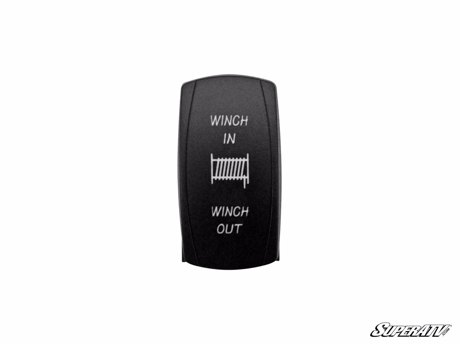 SuperATV Winch Rocker Switch Heavy‑Duty Dash Mount Style A