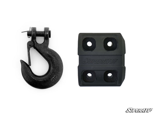 SuperATV Heavy-Duty Winch Hook and Rubber Stopper