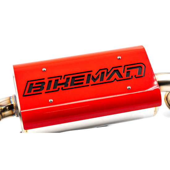 Bikeman Performance XP1000 Slip-On Exhaust 2.5in Stainless Steel