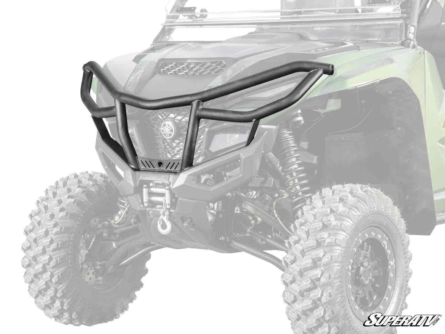 SuperATV Yamaha Wolverine RMAX Front Bumper Heavy‑Duty Steel