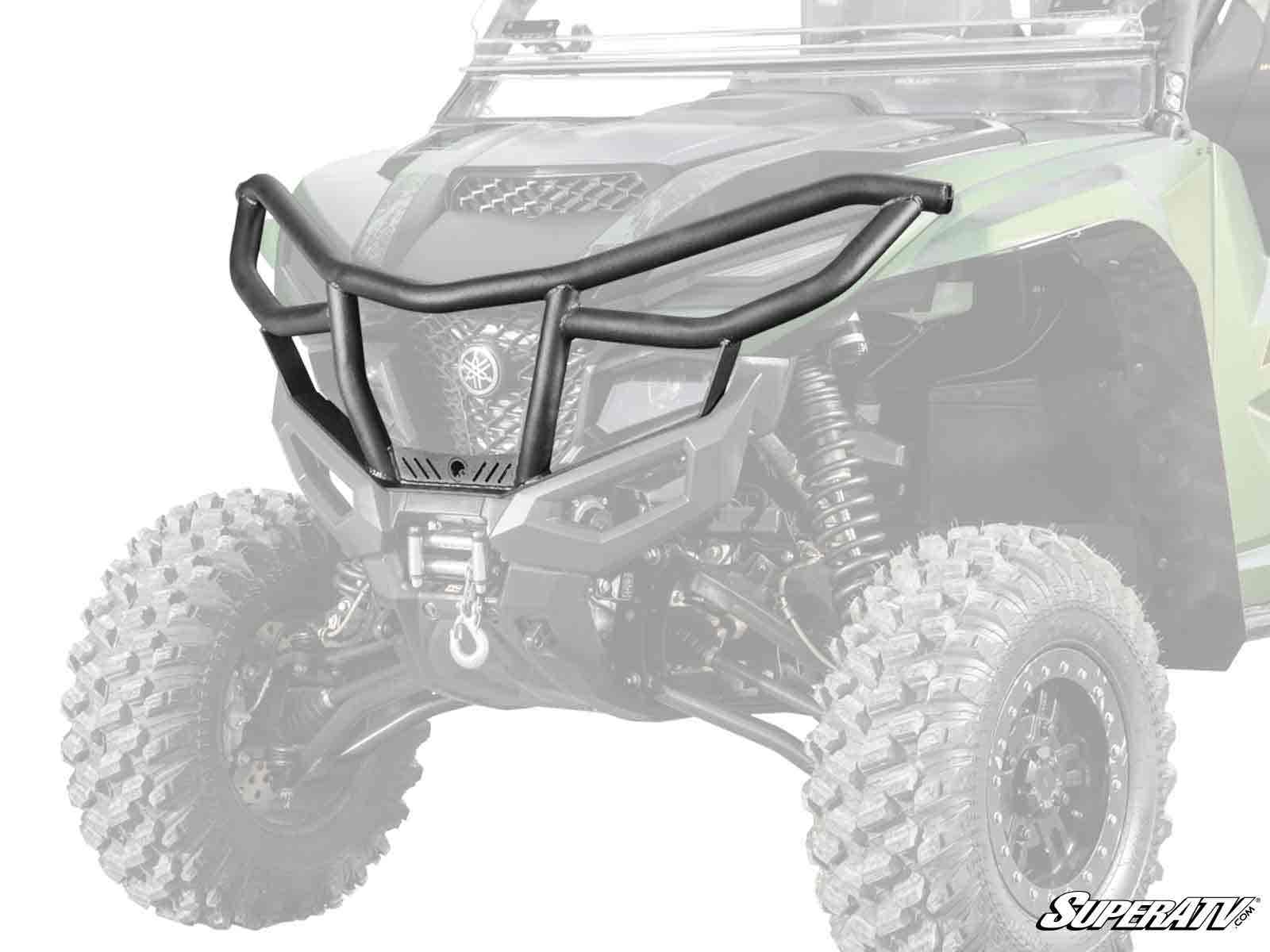 SuperATV Yamaha Wolverine RMAX Front Bumper Heavy‑Duty Steel