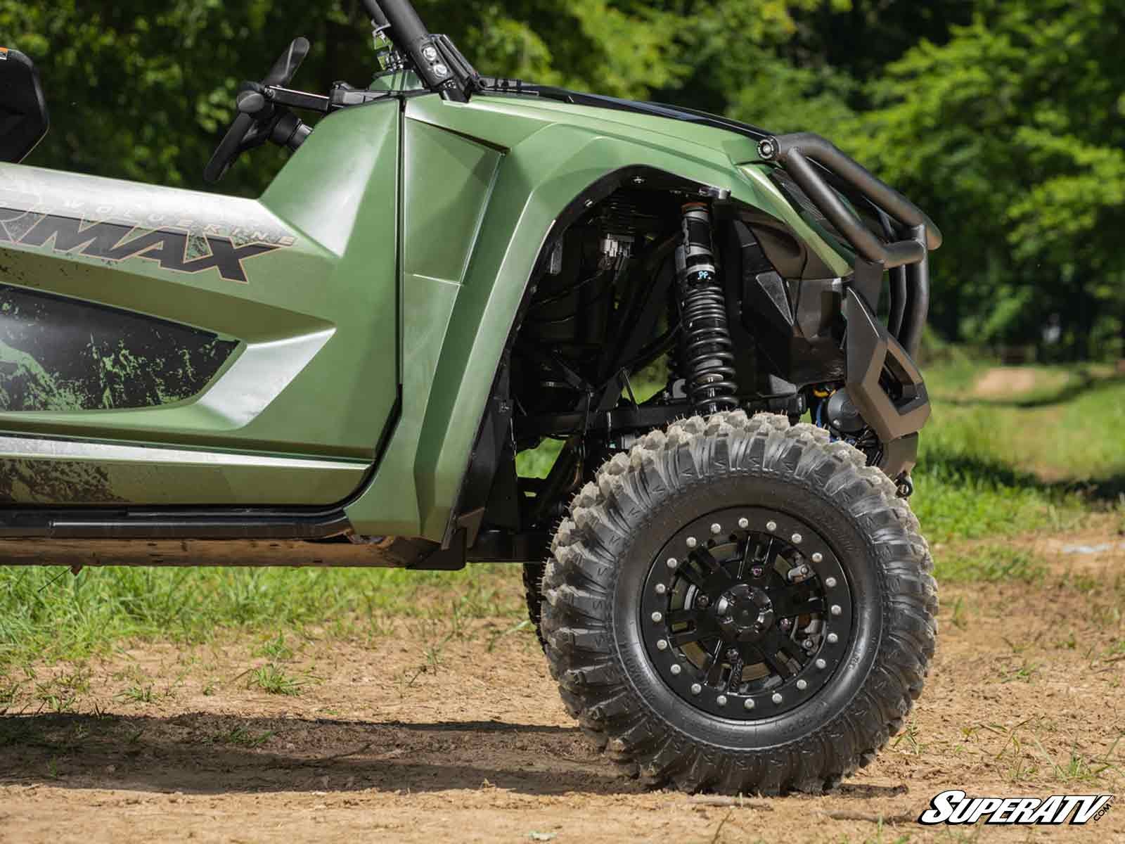 SuperATV Yamaha Wolverine RMAX Front Bumper Heavy‑Duty Steel