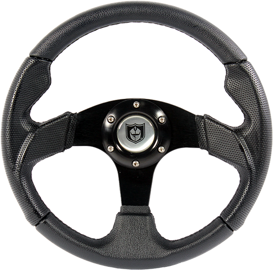 Force Steering Wheel Black Stitch