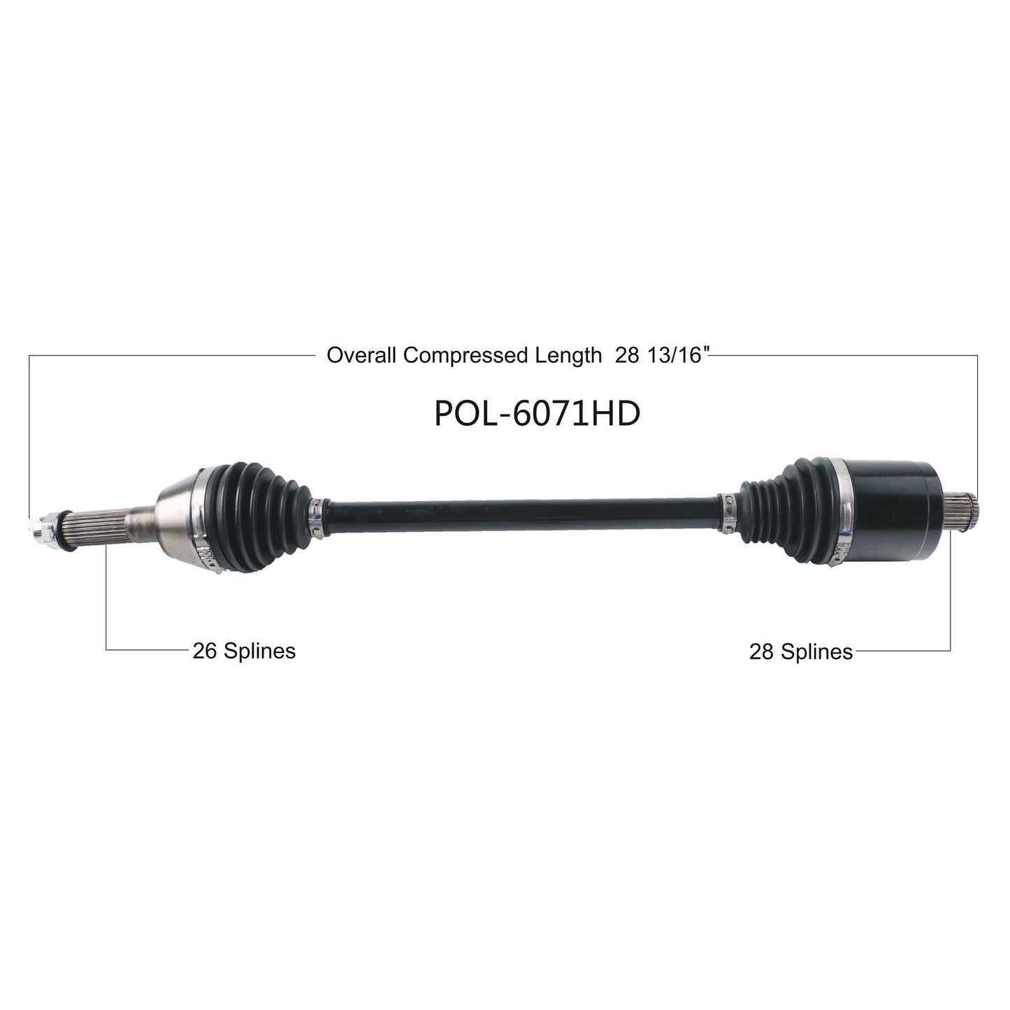 Hd 2.0 Axle Rear