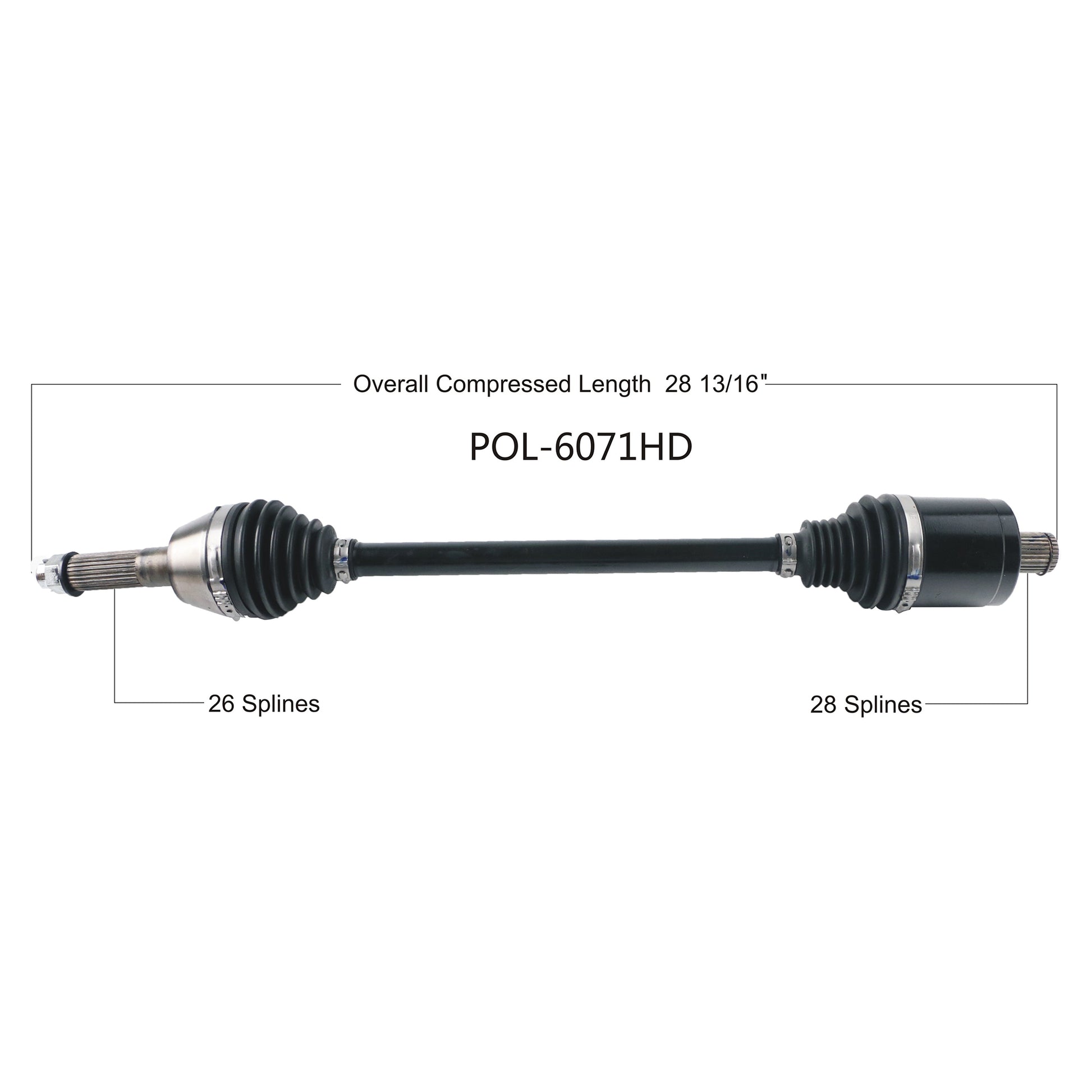 Hd 2.0 Axle Rear