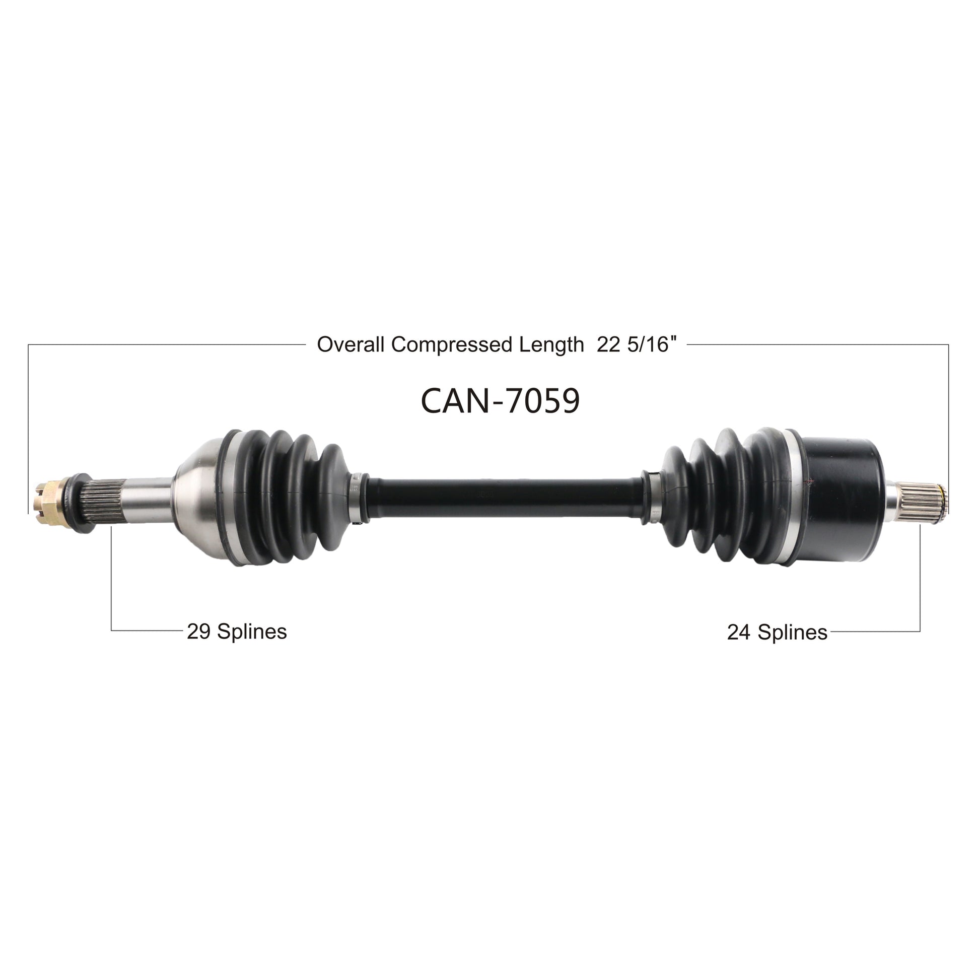Oe 2.0 Axle Rear