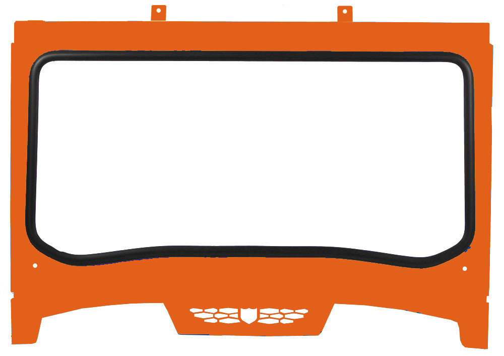 Asylum Front Windshield Orange Madness