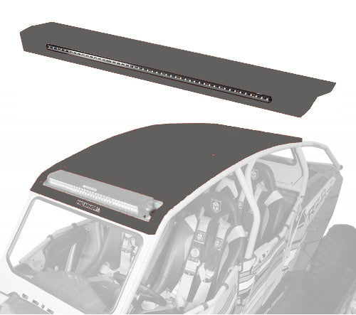 Asylum Roof W/Rr Lightbar Pkt Stealth Grey