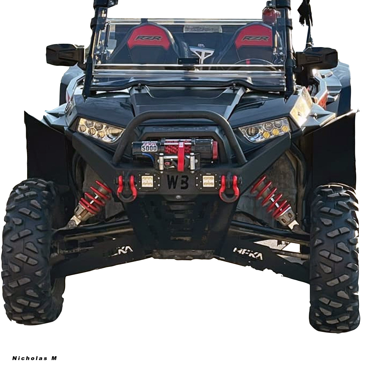 2014-2018 Polaris RZR XP 1000 and XP Turbo MAX Coverage Fender Flares