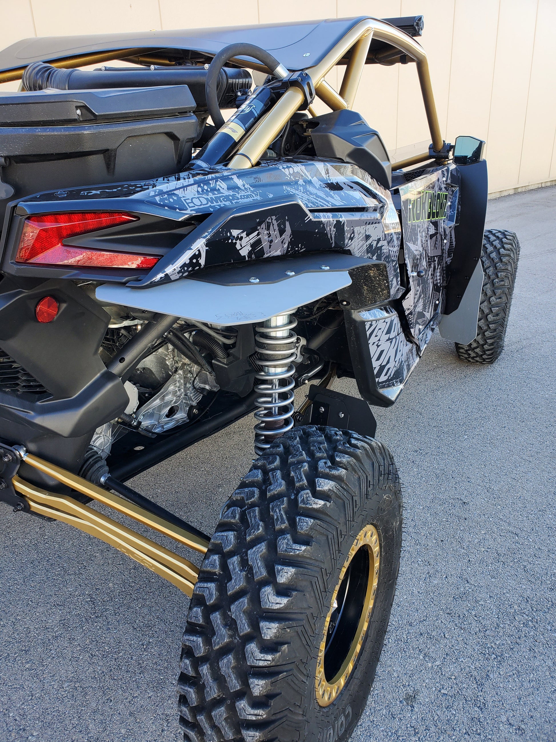 Can-Am Maverick X3 2017+ Mud Flaps - Front & Rear **NOT FOR BRP FENDERS