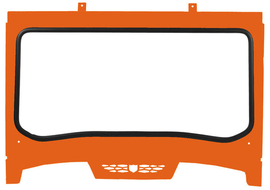 Front Windshield Orange Madness