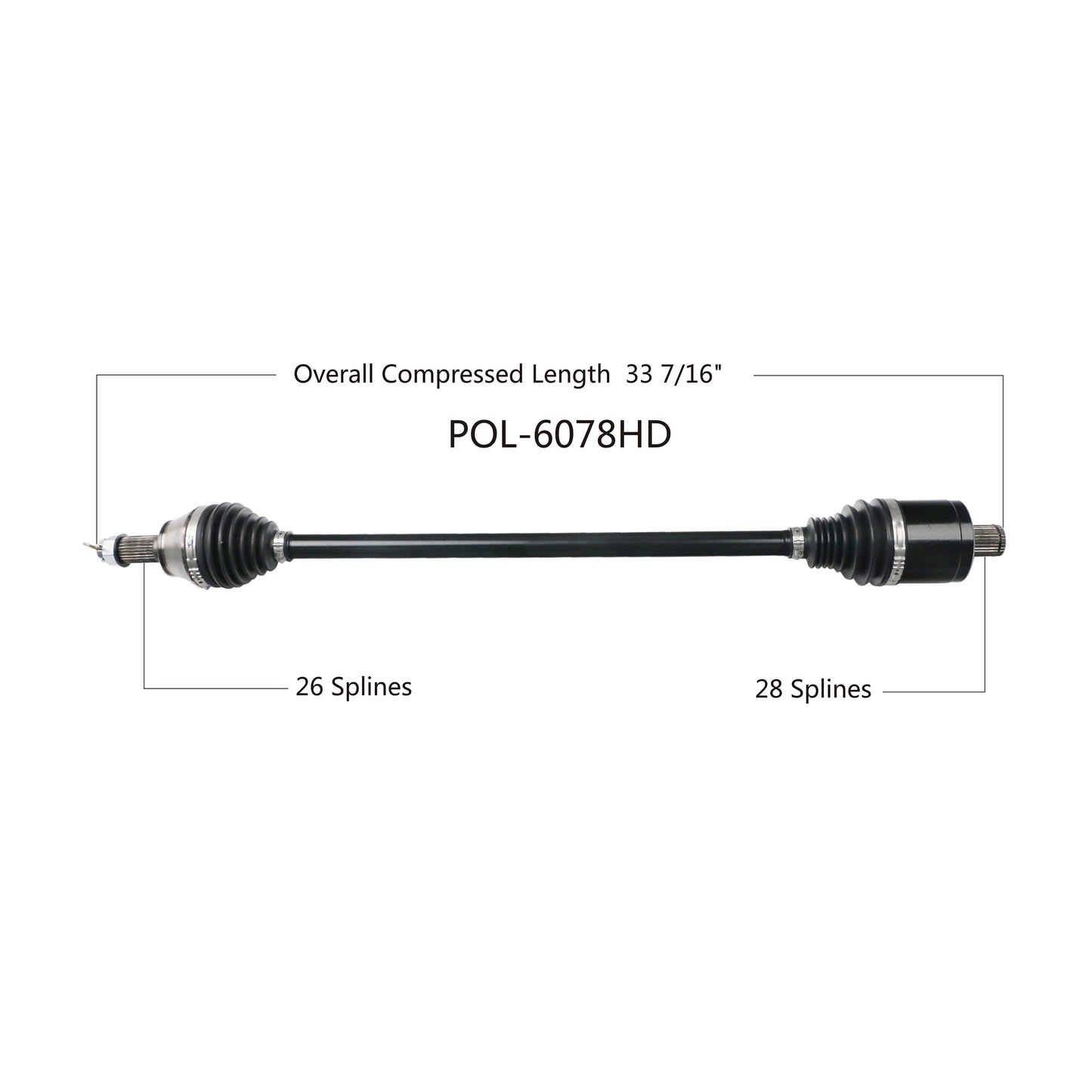 Hd 2.0 Axle Front