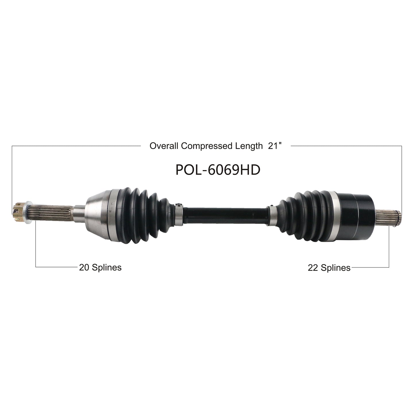 Hd 2.0 Axle Front