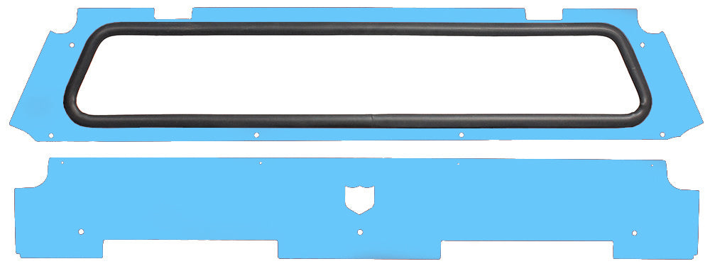 Rear Windshield Sky Blue