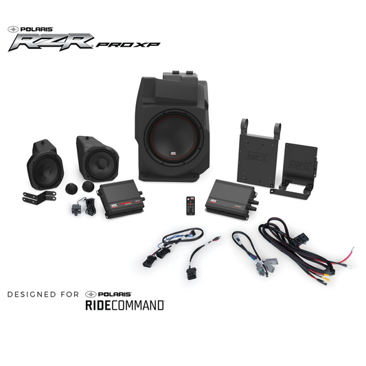 3-Speaker Audio System for Polaris RZR Pro XP Vehicles w/RideCommand