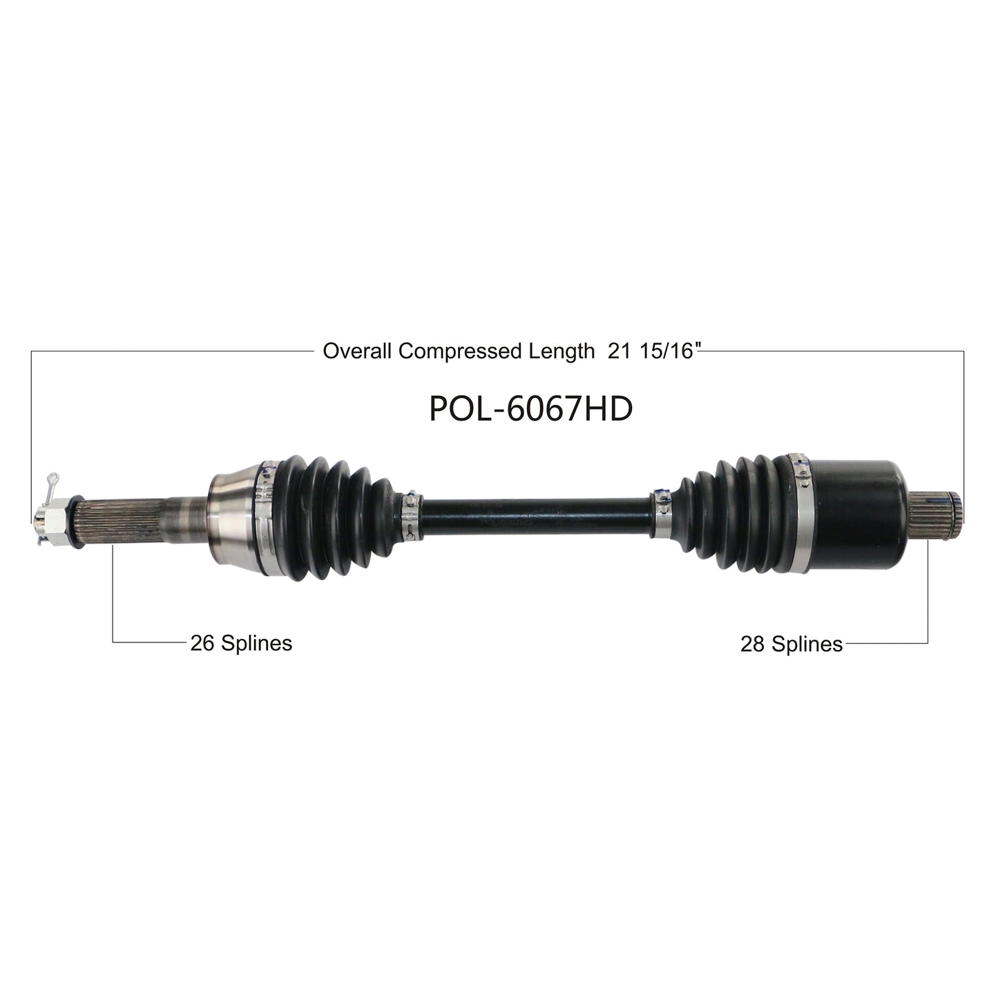 Hd 2.0 Axle Rear