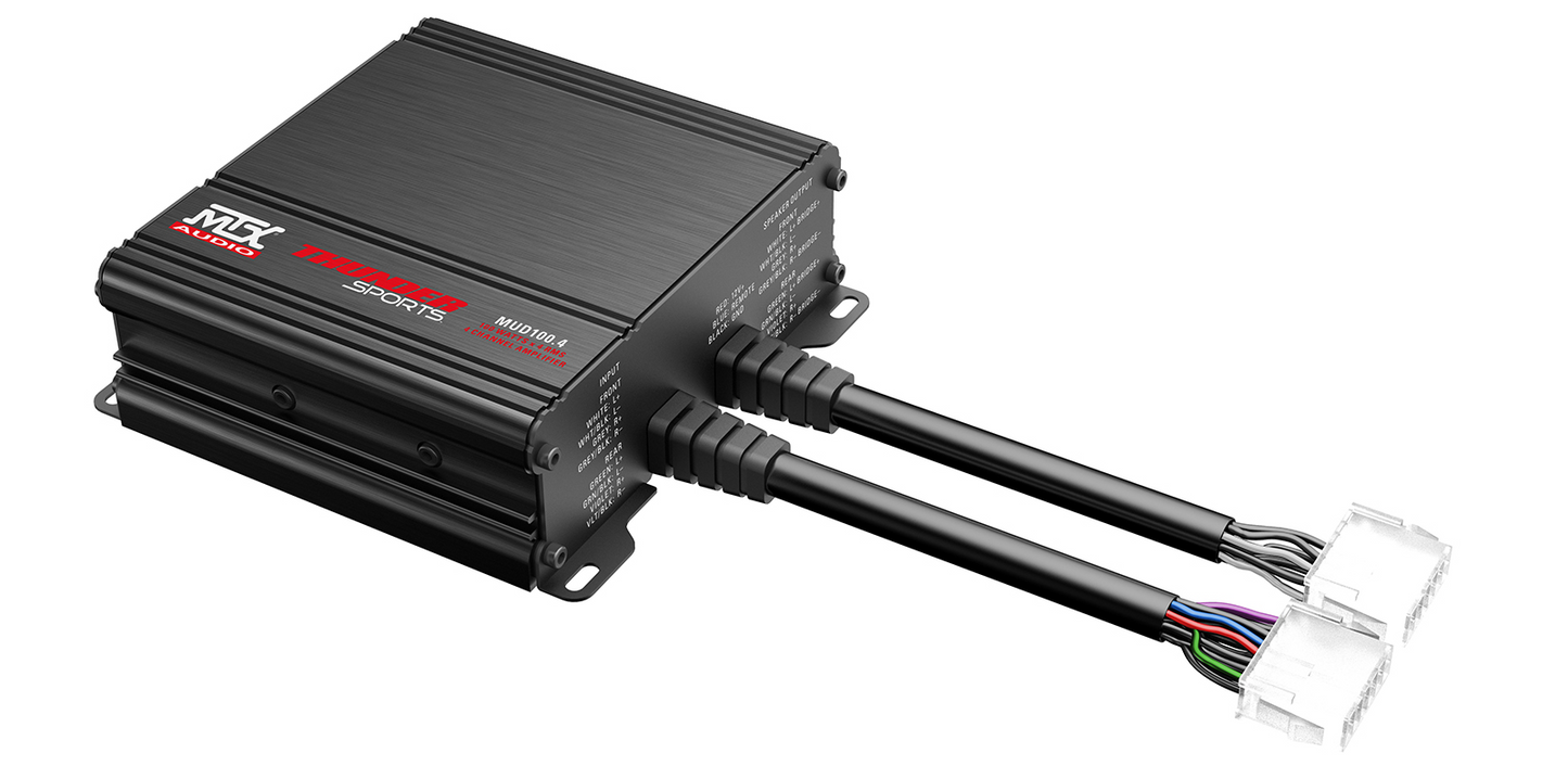 400-Watt RMS 4-Channel Powersports Amplifier