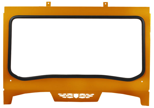 Front Windshield Orange Rust Metallic