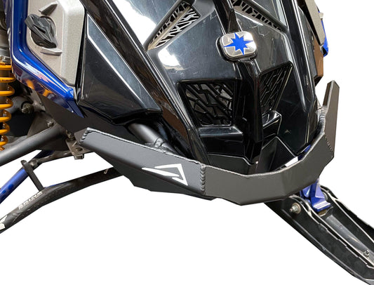 Front Bumper Flat Black Pol