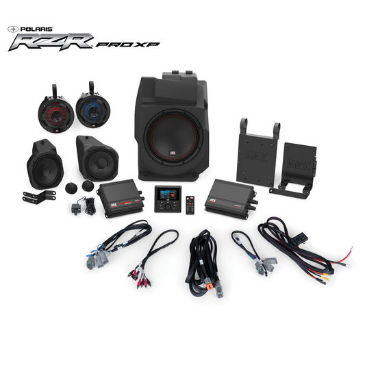 5-Speaker Audio System for Polaris RZR Pro XP Vehicles