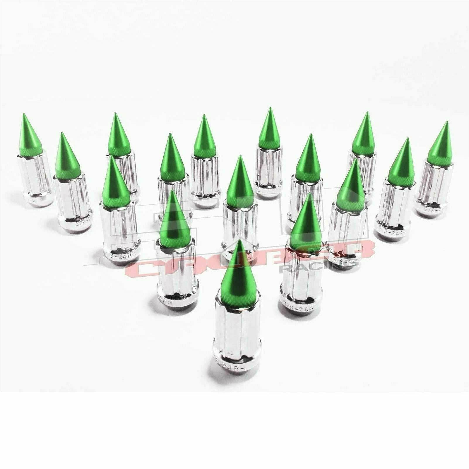 12 x 1.25 mm Spiked Lug Nuts (16 Pack)