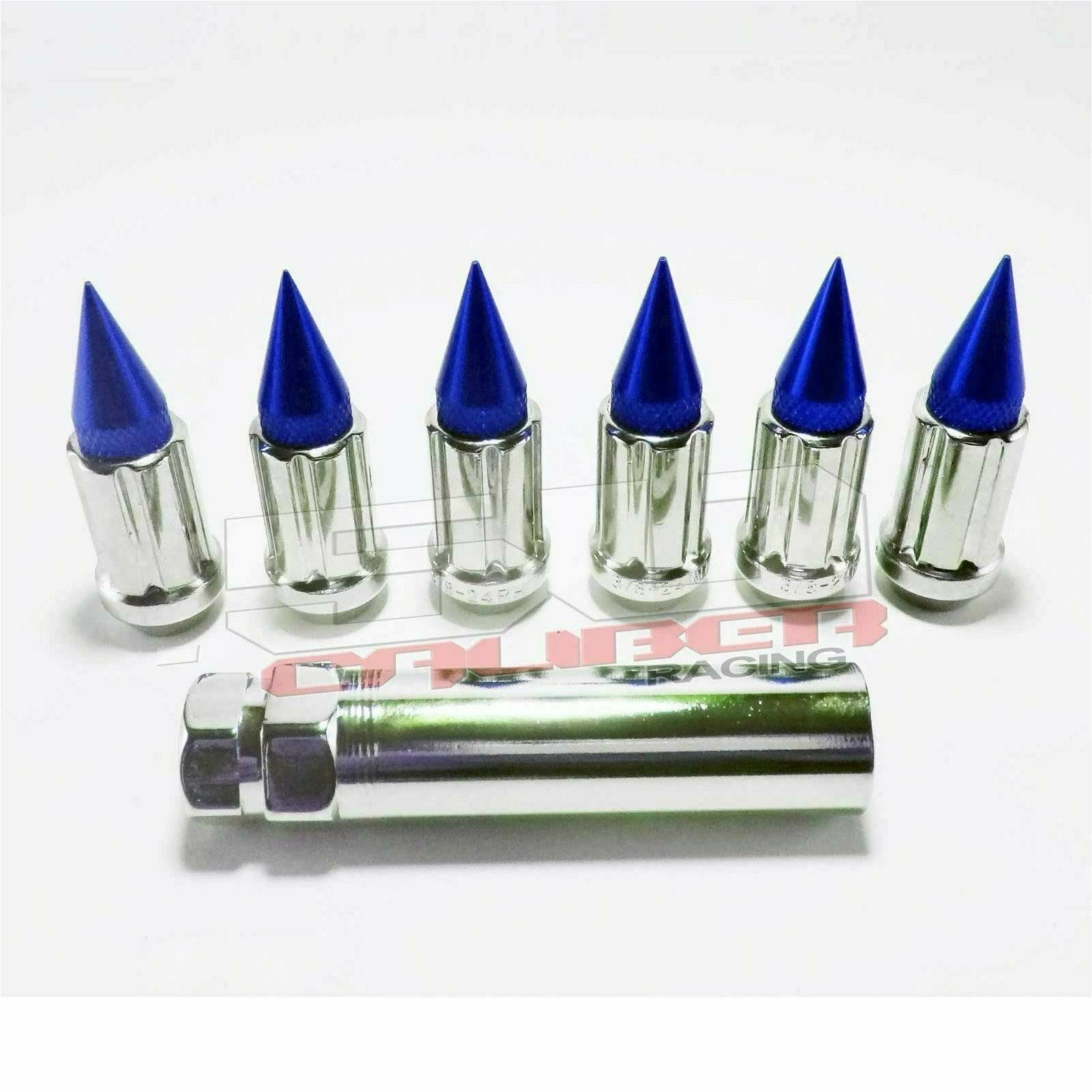 3/8 x 24 Spiked Lug Nuts (16 Pack)