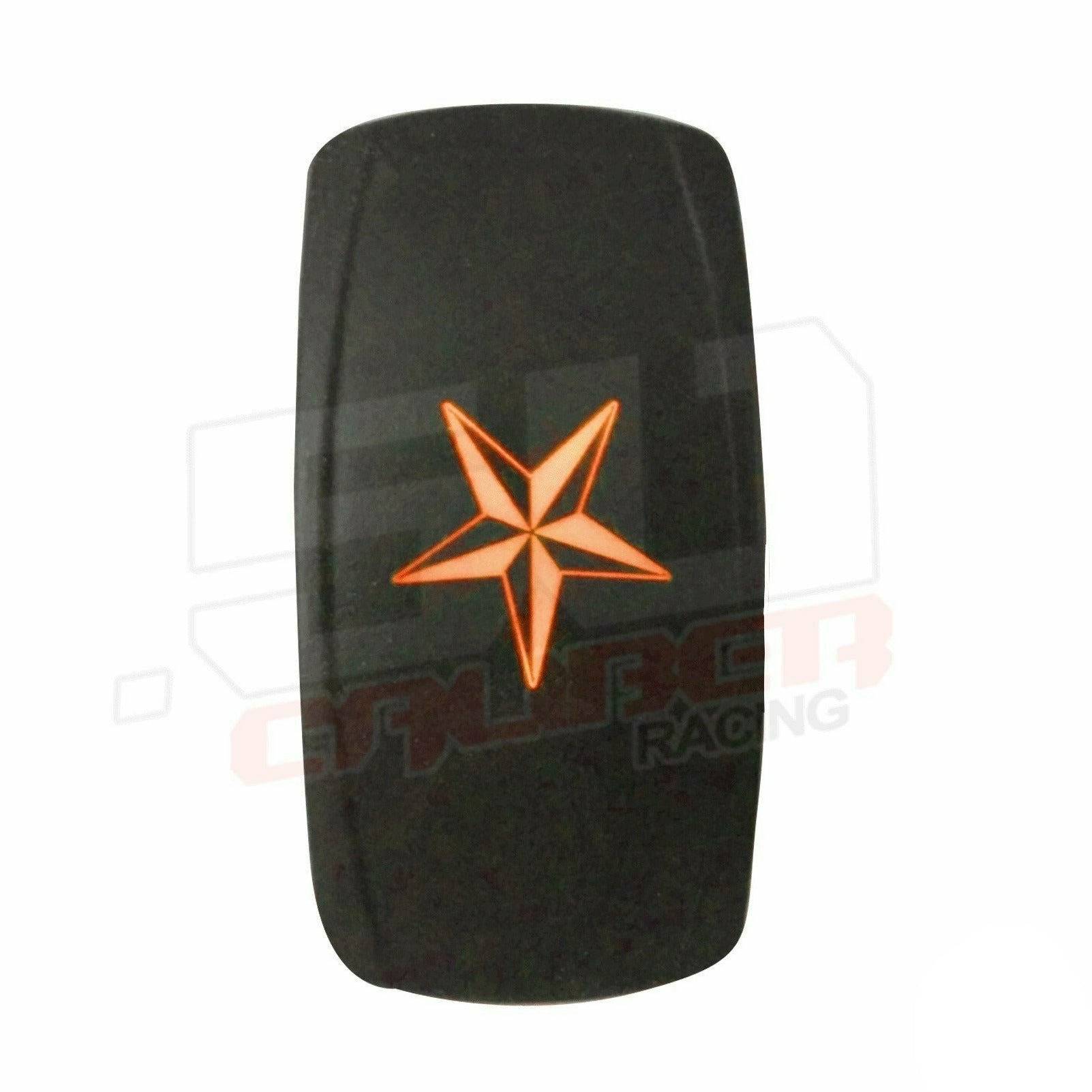 "Nautical Star" Waterproof Rocker Switch