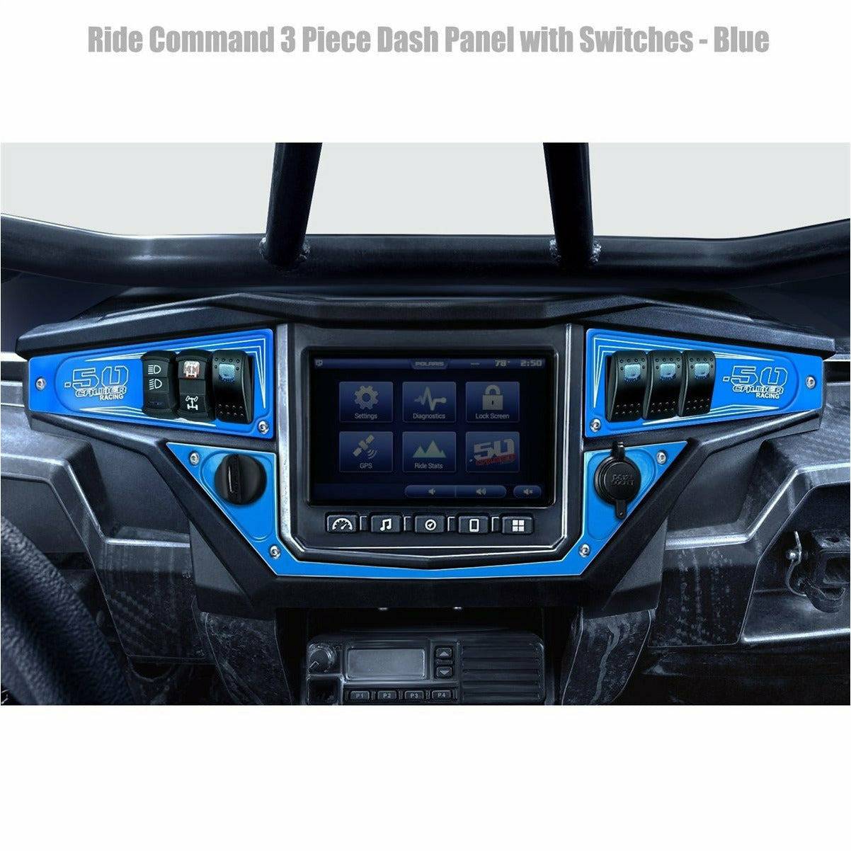 Polaris RZR XP 1000 (2017+) Ride Command 6 Switch Dash Panel